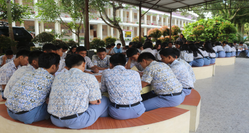 LITERASI SMA SWASTA ASSISI SIANTAR